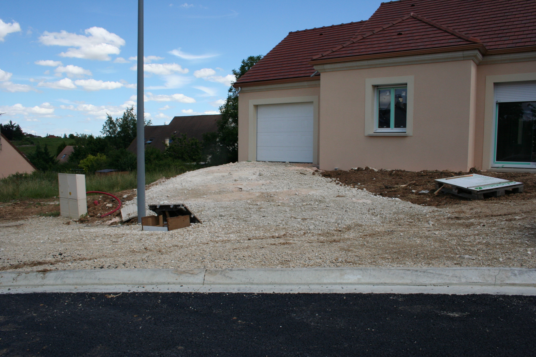 L'allée avant