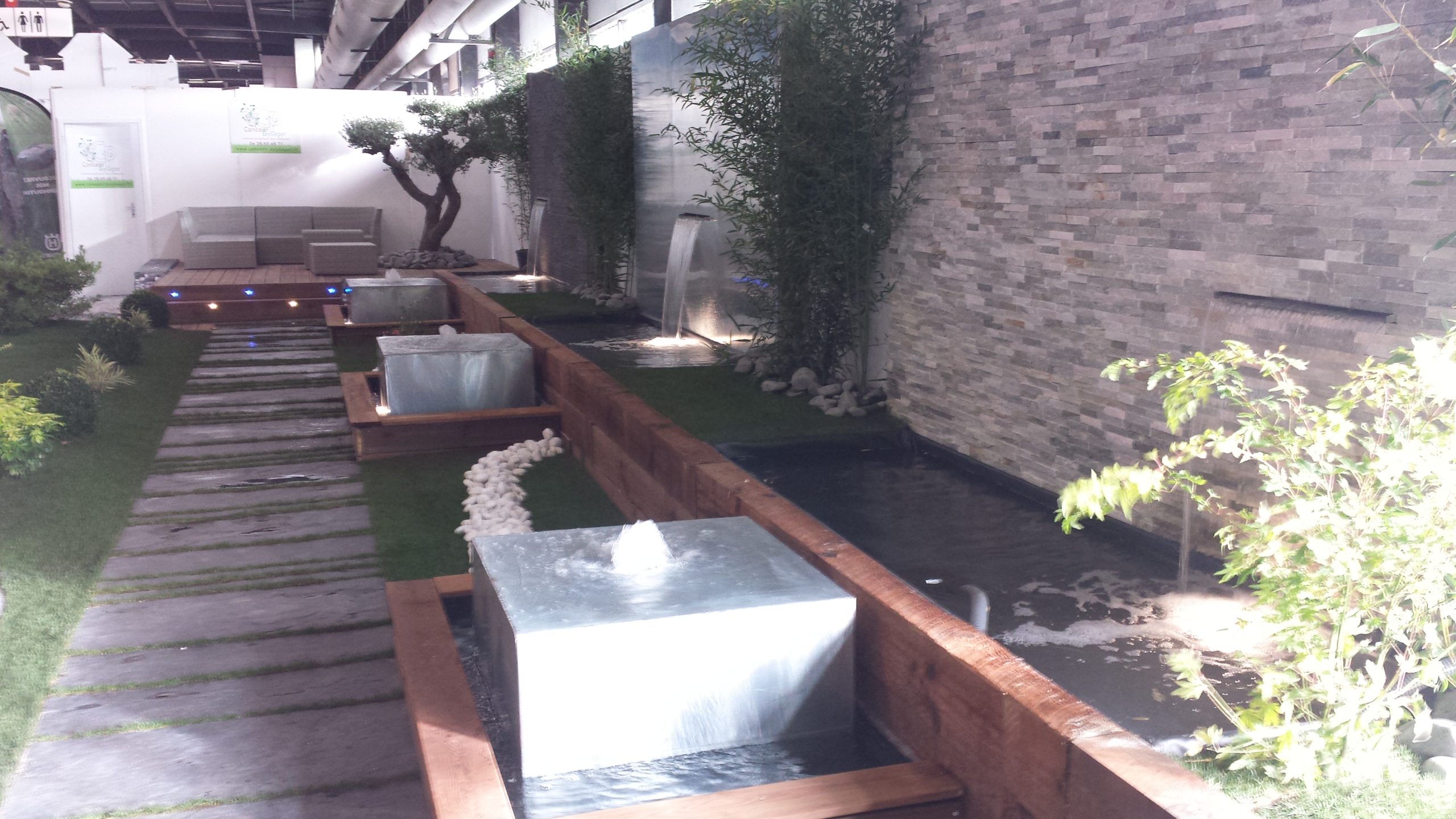 Fontaines en zinc sur Vivons Maison 2014