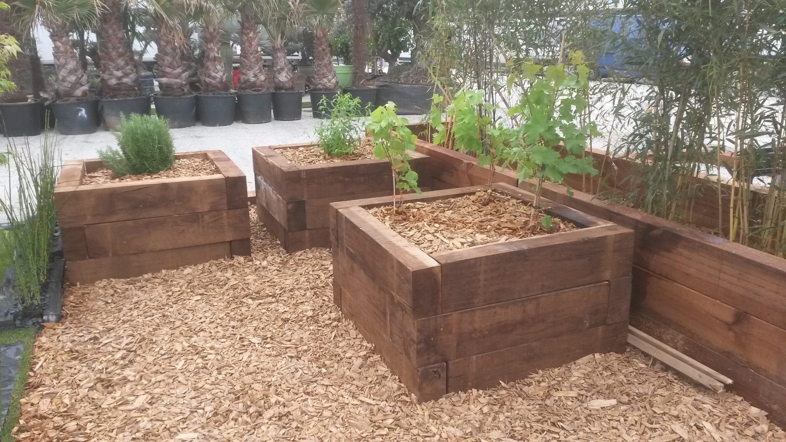 Carrés potagers sur la Foire internationale de Bordeaux de 2015