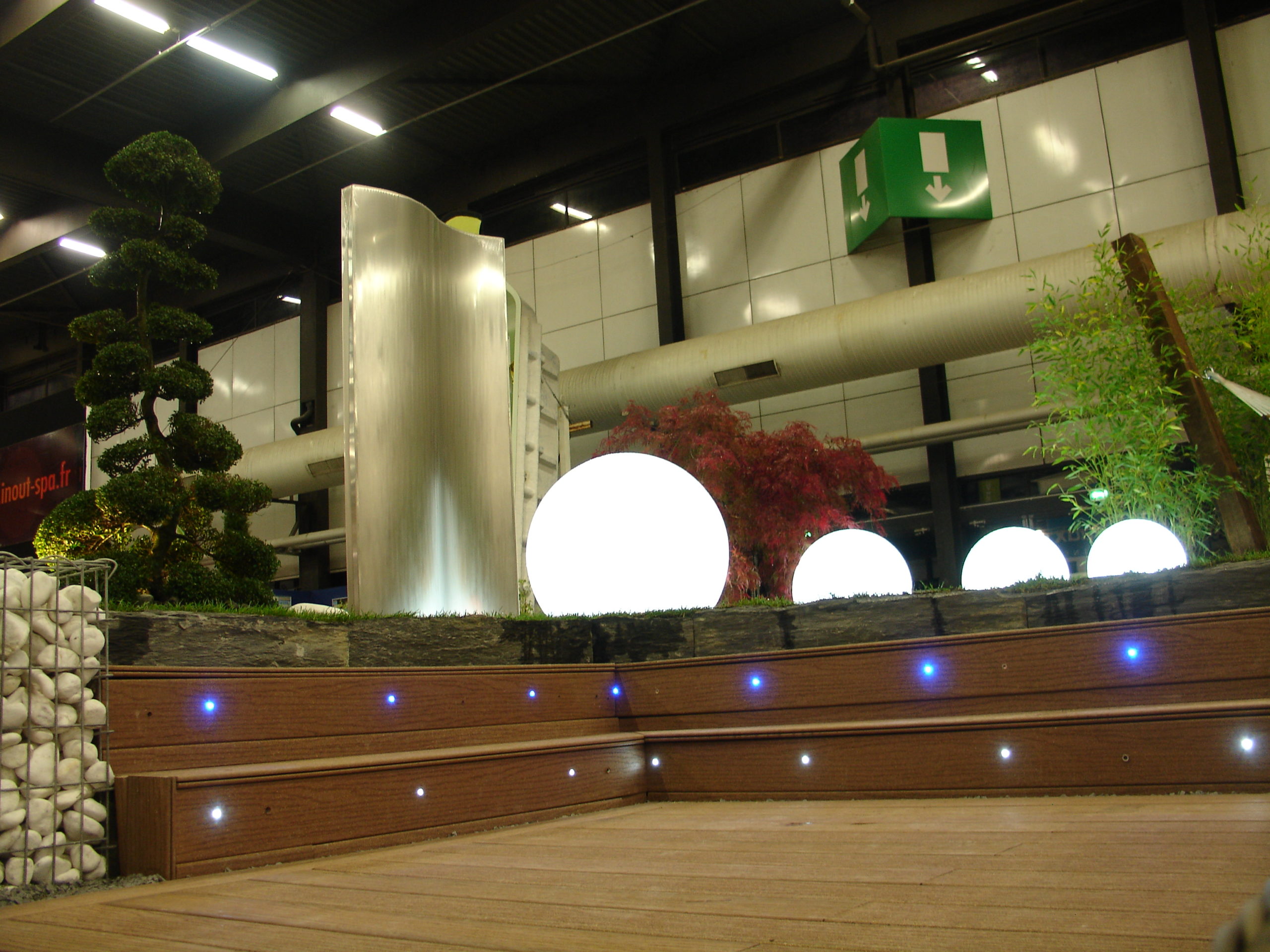 Fontaine en inox pour Conforexpo 2012