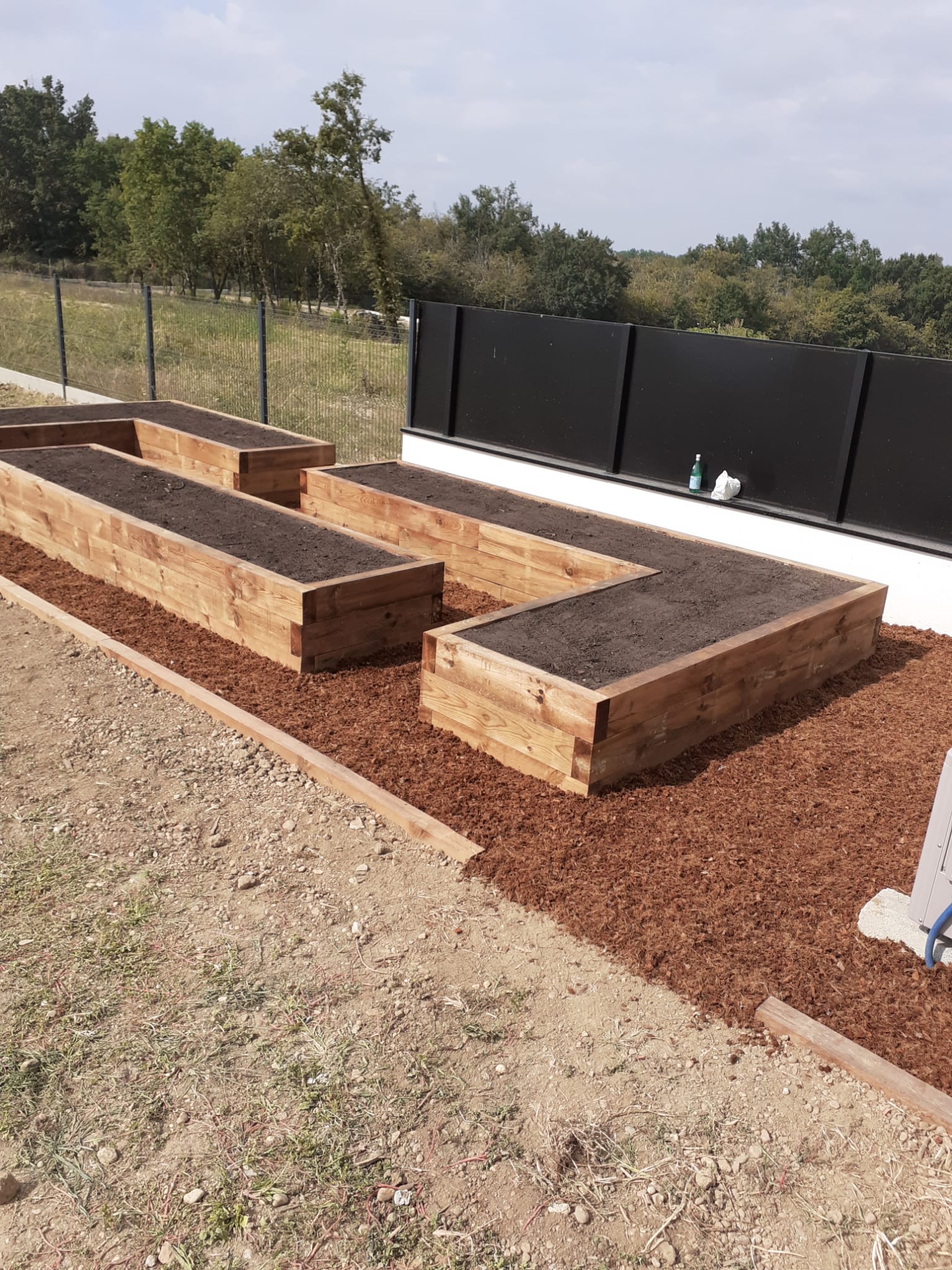 Carrés potagers à Camblanes-et-Meynac