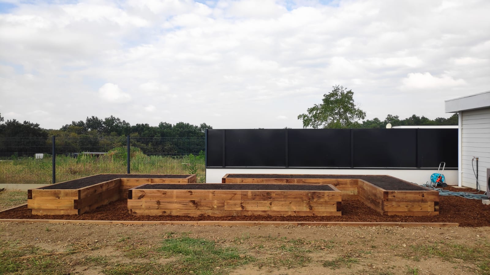 Les carrés potagers prêts à servir à Camblanes-et-Meynac