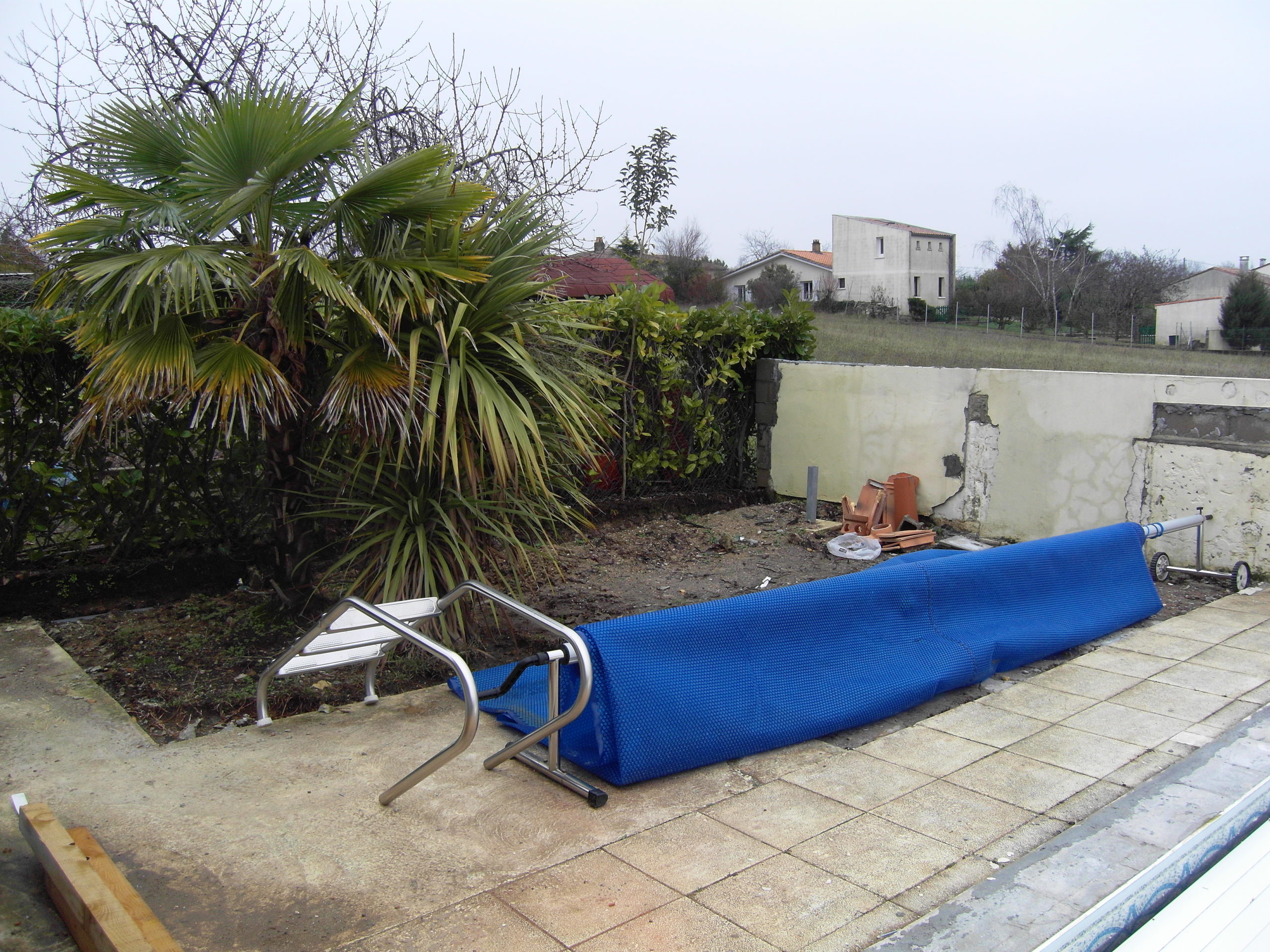 Avant la terrasse