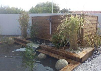 Le bassin et son local technique sur mesure