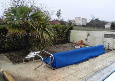 Difficile d'imaginer une future terrasse...