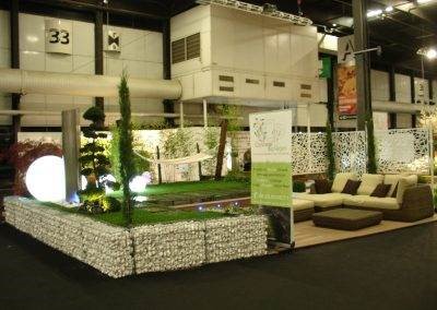 Notre stand mêlant détente et design