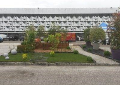 Jardin épuré à la foire internationale de Bordeaux