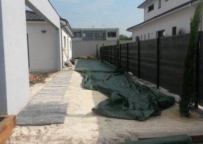 Pendant les travaux
