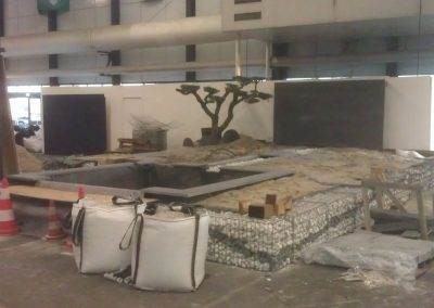 Pendant la construction
