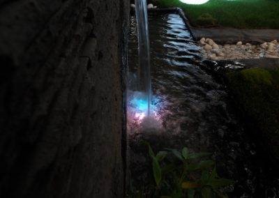 Eclairage de lame d'eau