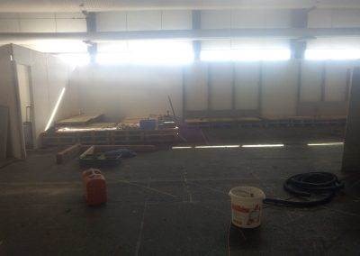 Stand en construction