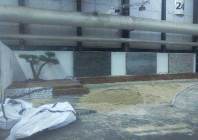 Stand en construction