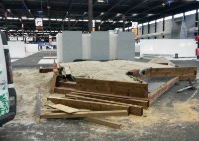 Création des espaces