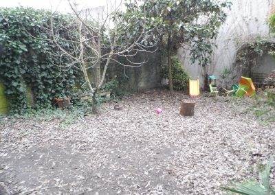 Avant le jardin avec sa terrasse étoilée