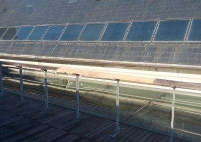 Remplacement d'une rambarde sur-mesure à la DRAC de Bordeaux