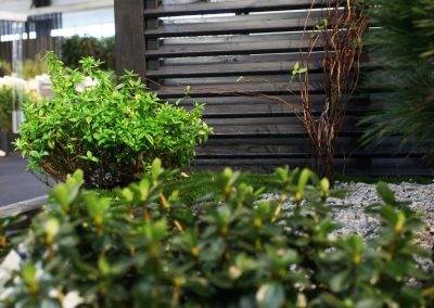 Claustras japonisantes teintées gris anthracite