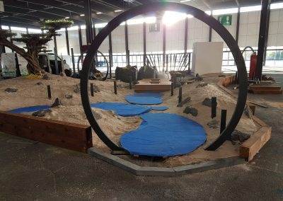 Arche d'accueil en bois