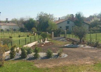 Le jardin en Avril