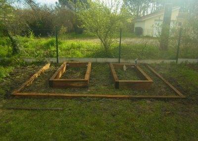Création des jardinières