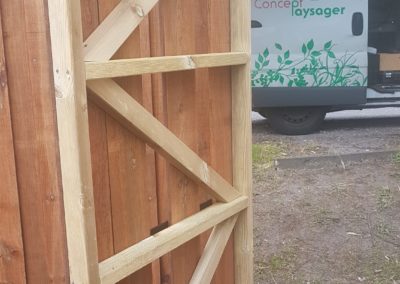 Création d'un portillon sur-mesure