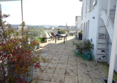 Notre intervention va redonner vie à cette belle terrasse Bordelaise