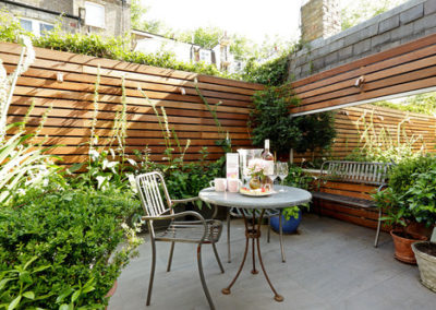Miroir rectangulaire de jardin