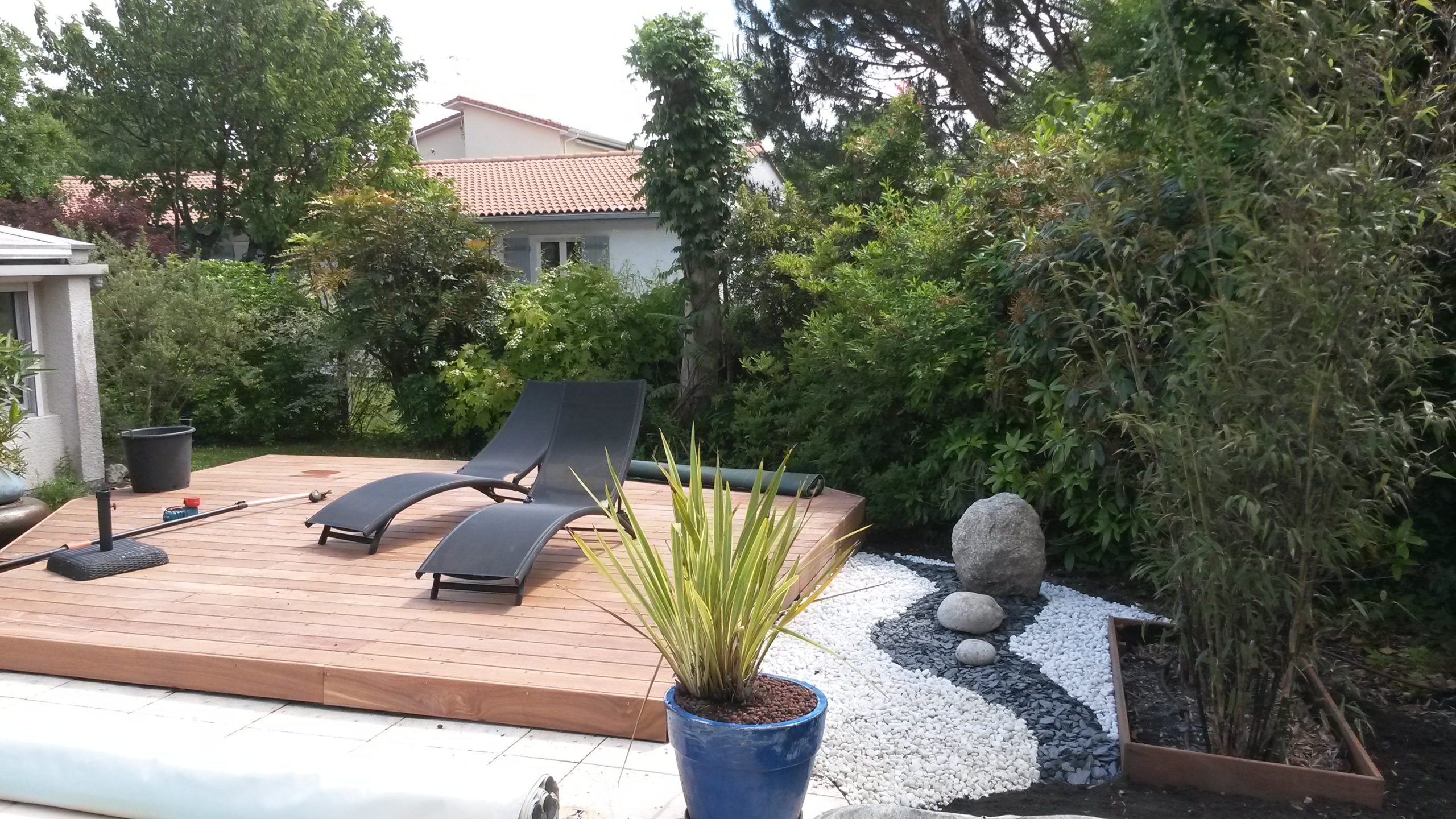 Terrasse en cumaru