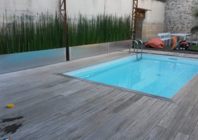 Rénovation d'une terrasse en ipé avant Rénovation d'une terrasse en ipé avant