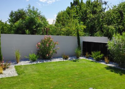 Ne reste plus qu'à laisser s'épanouir le jardin moderne