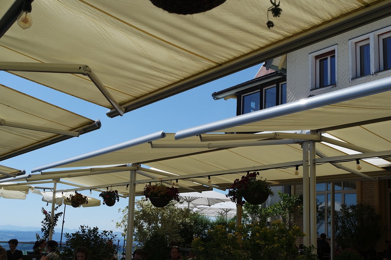 Voile d’ombrage jardin