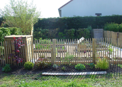 Ganivelle de séparation