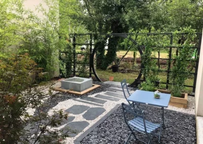 Bordure en ardoise