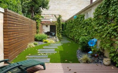 Le jardin d’échoppe Bordelaise.
