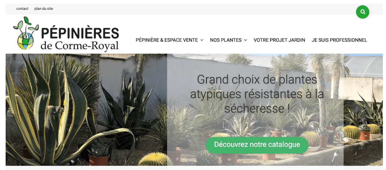 Pépinières de Corme-Royal<br />
