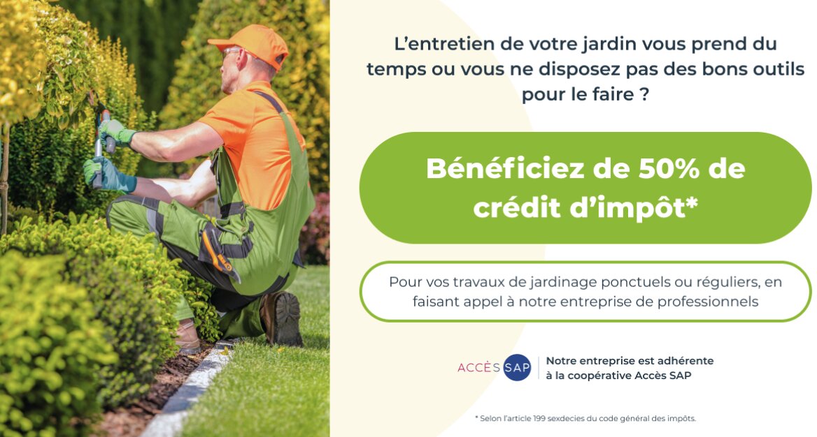 L’entretien de votre extérieur éligible au crédit d’impôts
