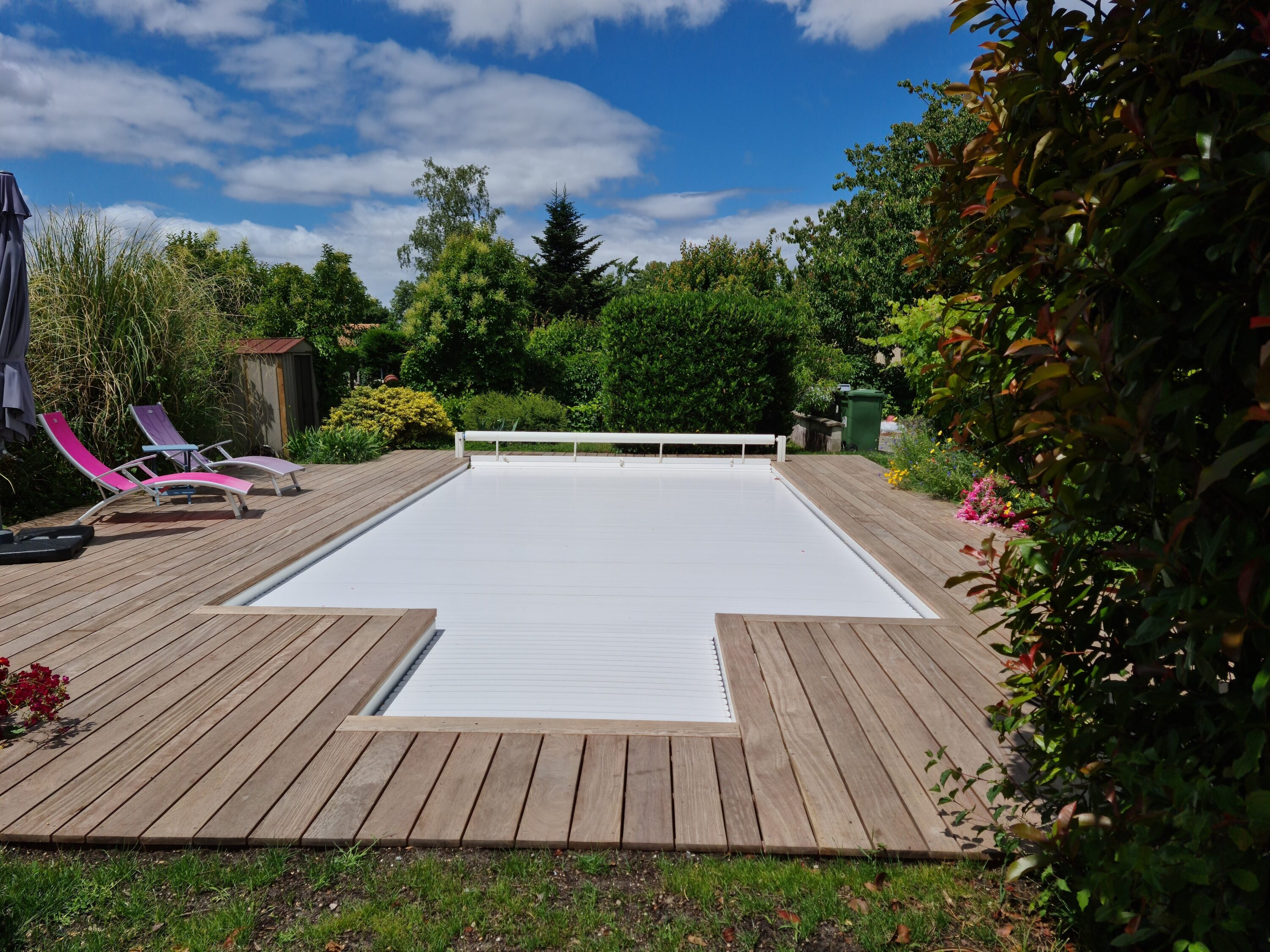 Une terrasse en cumaru